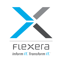 Flexera ITAM software logo.