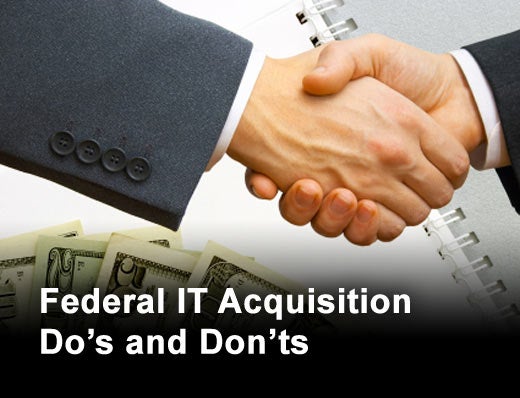 10 Do's and Don'ts of Communication in the Federal IT Acquisition Process - slide 1