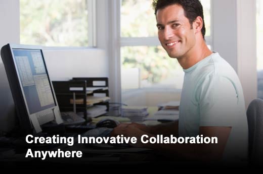 How to Achieve Creative Collaboration Working Remotely - slide 1