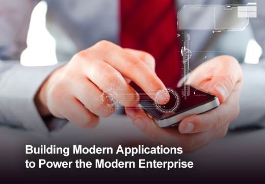 Five Rules of Modern Application Development - slide 1