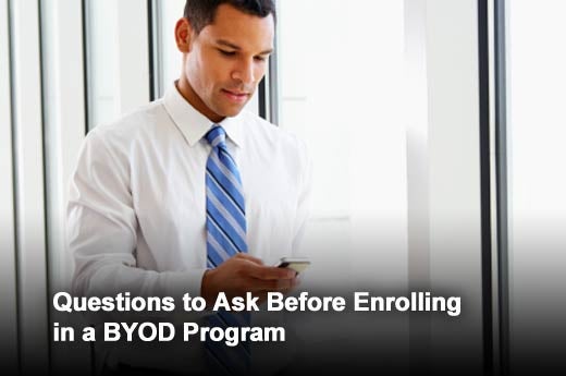 Six BYOD Questions Users Should Ask IT - slide 1