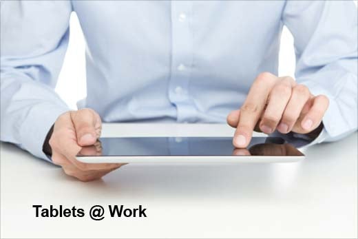 A Snapshot of Tablets @ Work - slide 1