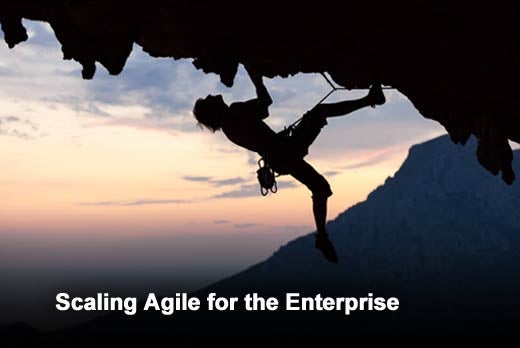 Five Ways to Scale Agile for the Enterprise - slide 1