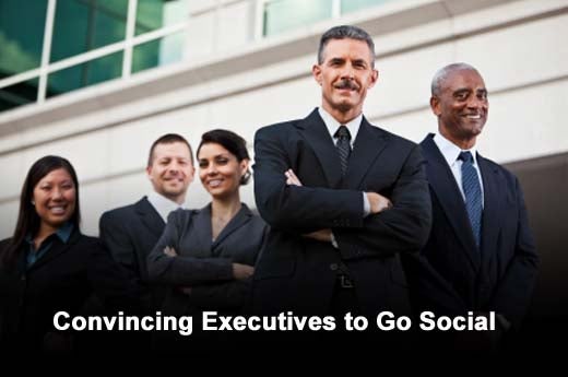 Five Tips to Make Your C-Level Executives More Social - slide 1