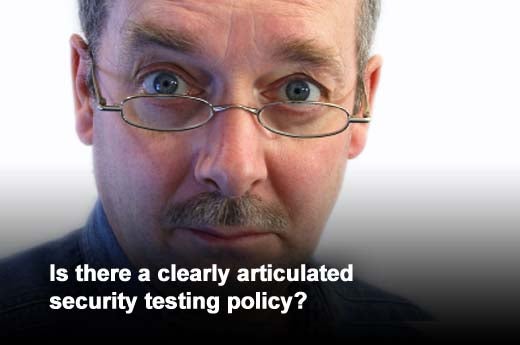 Implementing an Application Security Policy: Nine Key Questions - slide 9