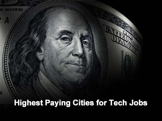 Top 10 Highest Paying Cities for Technology Jobs - slide 1