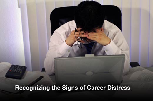 The Seven W.A.R.N.I.N.G. Signs of Career Distress - slide 1