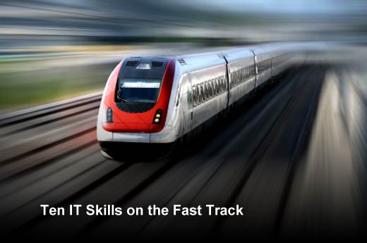 Ten Hot Tech Skills Gaining Speed - slide 1
