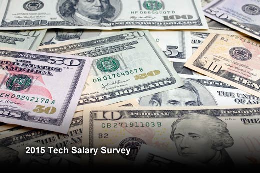 Survey Finds Salaries, Bonuses and Contract Rates Up for U.S. Tech Pros - slide 1
