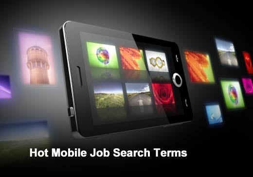 Top 20 Mobile Search Requests by Hiring Managers - slide 1