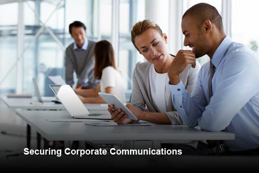5 Ways to Ensure Secure Executive Communication - slide 1