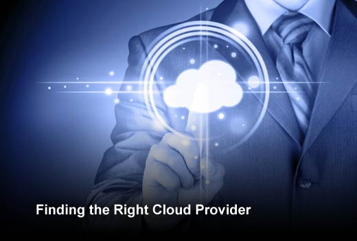 Five Tips for Choosing the Best Cloud Provider - slide 1