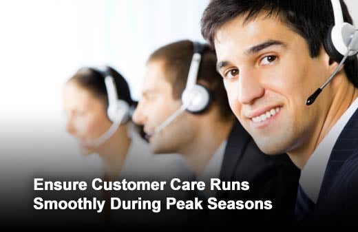 Six Tips for Effective Customer Communications During Peak Seasons - slide 1