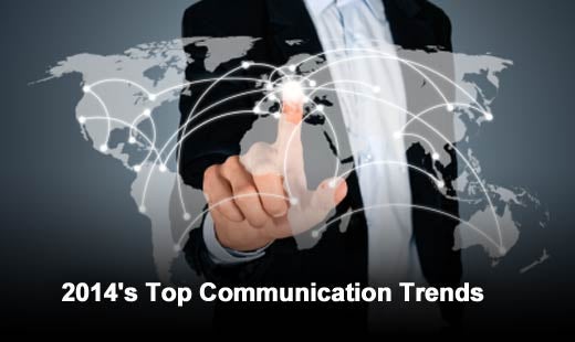 Top Five Business Communications Trends for 2014 - slide 1