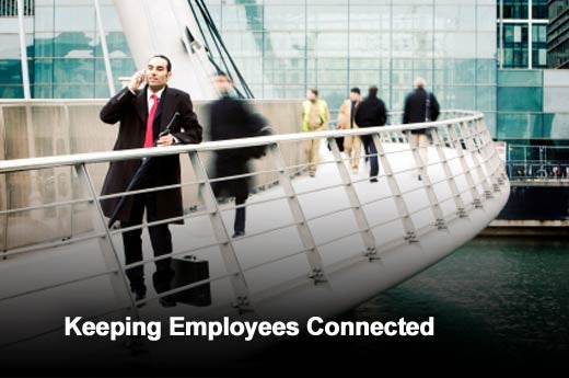 Five Tips to Keep Employees Connected During the Holidays - slide 1