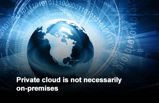 Five Things That the Private Cloud Is Not - slide 4