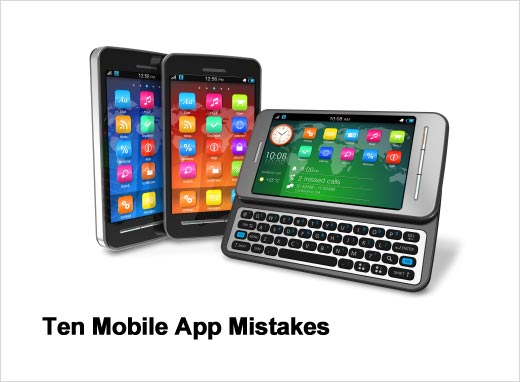 Ten Mistakes That Can Ruin Customers' Mobile App Experience - slide 1