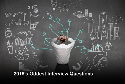 Top 30 Oddball Interview Questions in the U.S., UK and Canada for 2015 - slide 1