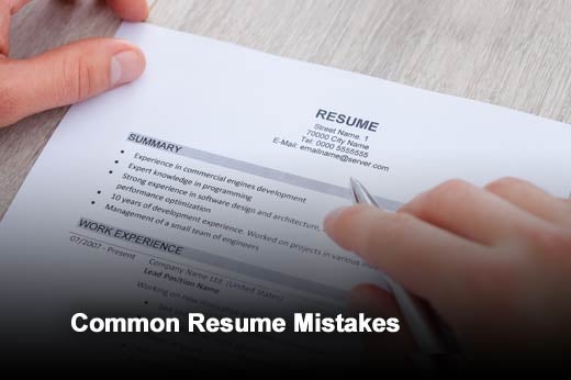 Five Common Resume Mistakes and How to Fix Them - slide 1