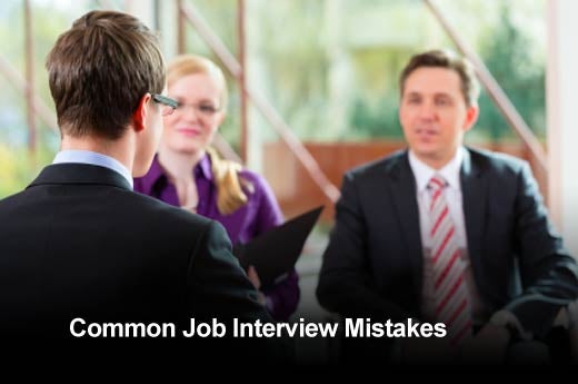 Top Six Mistakes Made During a Job Interview - slide 1