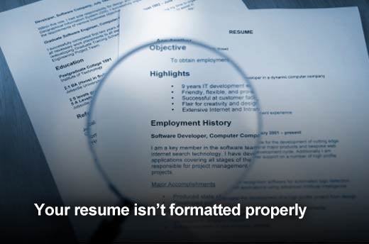 Top Five Reasons You Never Hear Back After Applying for a Job - slide 4