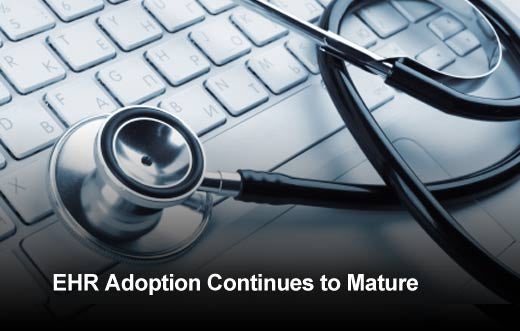 Study Finds Data Exchange Growing Through EHR Adoption - slide 1