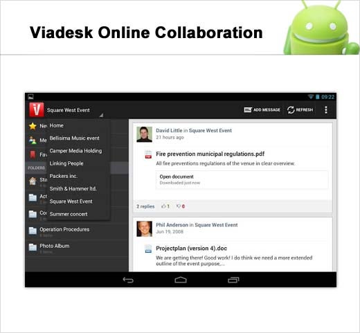 Ten Hot Android Collaboration Apps - slide 4