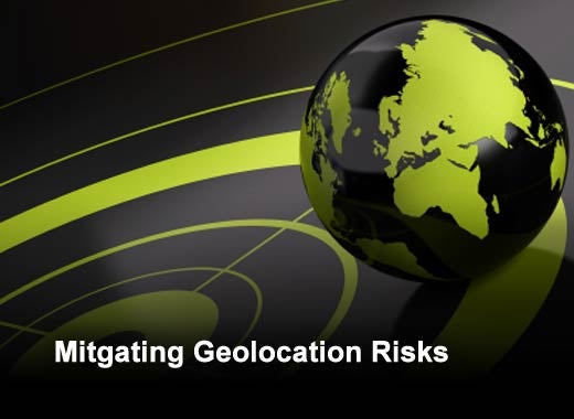 Take Action to Avoid Mobile Device Geolocation Risk - slide 1