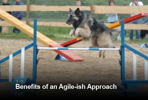 The Benefits of Adopting an 'Agile-ish (Scrum)' Philosophy - slide 1