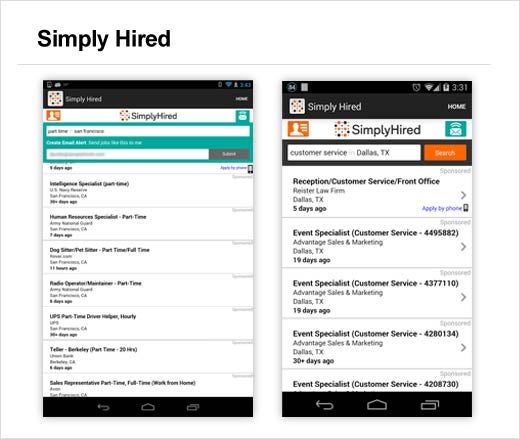 10 Hot Mobile Job Search Apps - slide 7