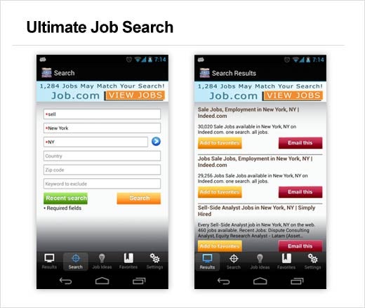 10 Hot Mobile Job Search Apps - slide 8
