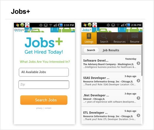 10 Hot Mobile Job Search Apps - slide 9