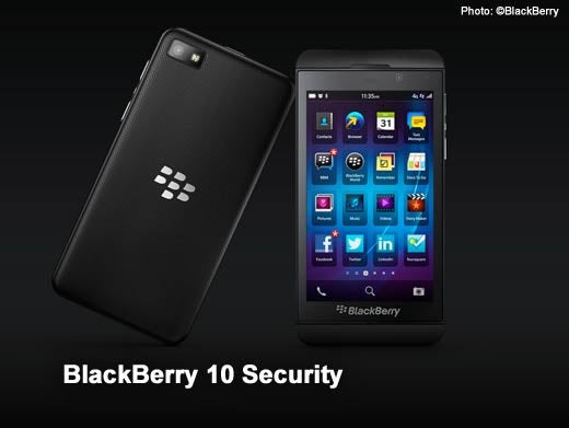 BlackBerry 10: The Top Five Enterprise Security Features - slide 1