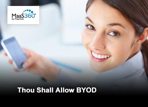 The Ten Commandments of BYOD - slide 1