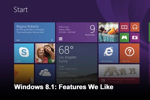 Ten Features to Like About Windows 8.1 - slide 1