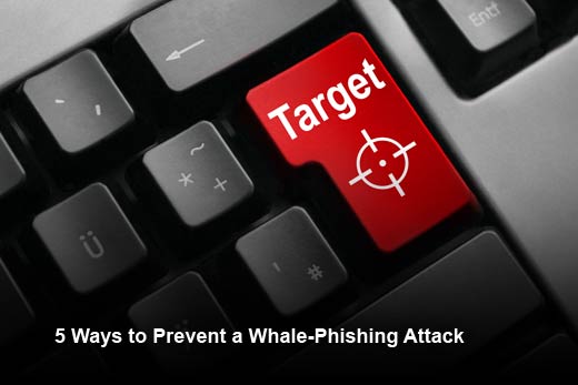 5 Steps to Protect Executives from a Whale-Phishing Attack - slide 1