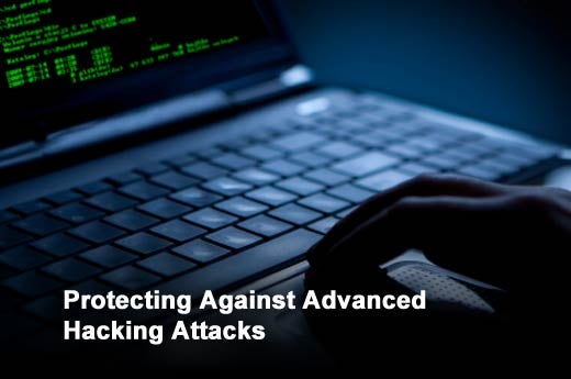 Five Recommendations for Protection Against Advanced Hacking Attacks - slide 1