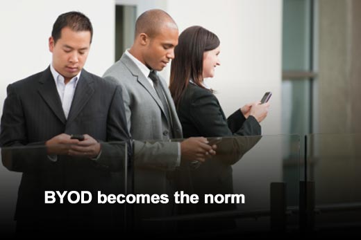 As BYOD Grows, Uncertainty Remains Over How to Implement - slide 2
