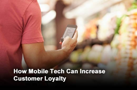 Increase Customer Loyalty Through Mobile Technology - slide 1