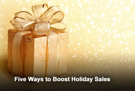 Five Tech Tips to Improve SMB Holiday Sales - slide 1