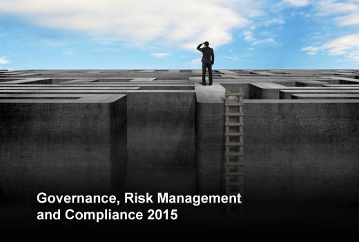 Major Trends Shaping Governance, Risk Management, and Compliance in 2015 - slide 1