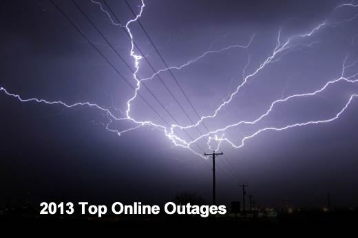 Downtime Report: Top Ten Outages in 2013 - slide 1