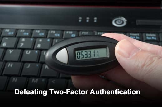 Five Most Common Security Attacks on Two-Factor Authentication - slide 1