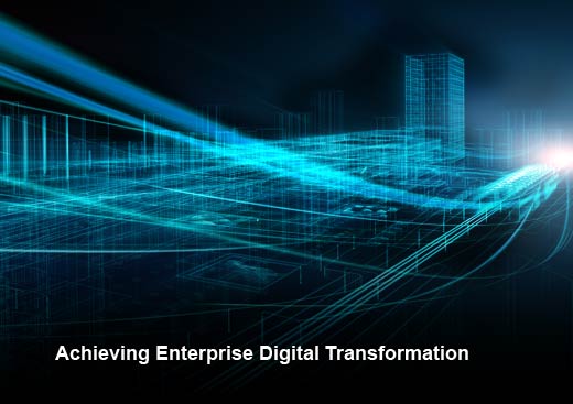 9 Rules for Digital Transformation in the Enterprise - slide 1