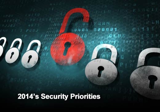 Top Security Priorities for CIOs in 2014 - slide 1
