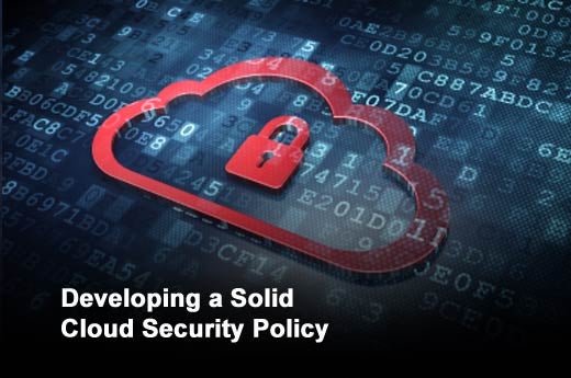 Ten Questions to Ask When Writing a Cloud Security Policy - slide 1