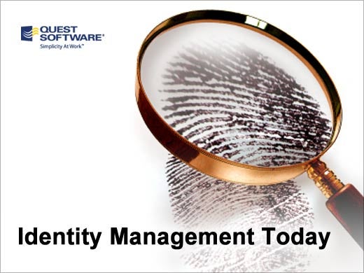 The Current State of Identity Management - slide 1