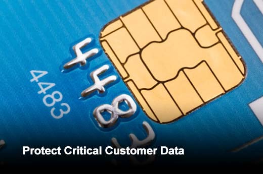 Five Ways to Protect Customer Credit Card Information - slide 1