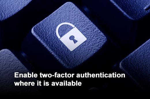 Seven Tips to Keep Your Identity Secure Online - slide 8