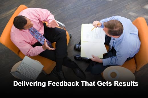 Six Tips for Giving Feedback in the Workplace - slide 1